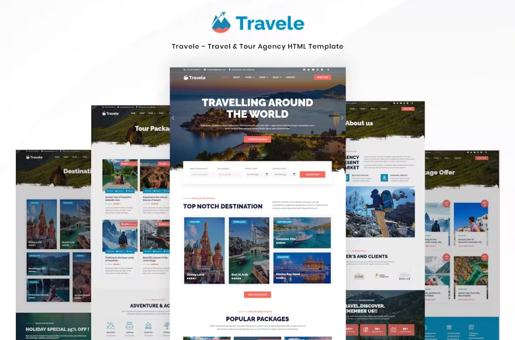 Top 4 mẫu website du lịch đẹp, chuyên nghiệp và đẳng cấp tại Webpress