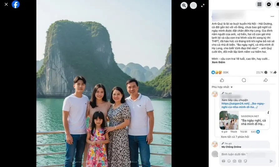 Phẫn nộ hành vi sử dụng AI câu tương tác từ vụ lật tàu ở Quảng Ninh - 3