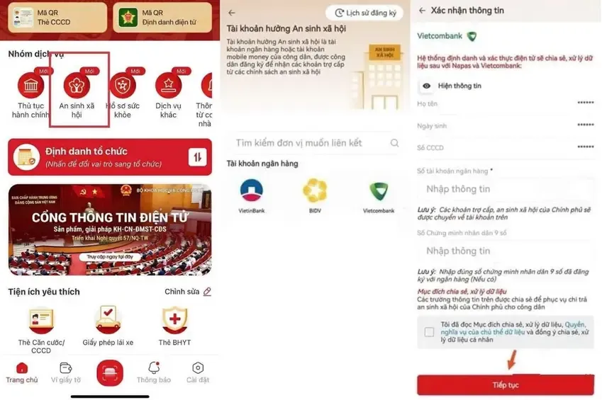 Nguyên nhân gặp khó khăn trong việc đăng ký nhận 100.000 đồng hỗ trợ Quốc khánh qua ứng dụng VNeID