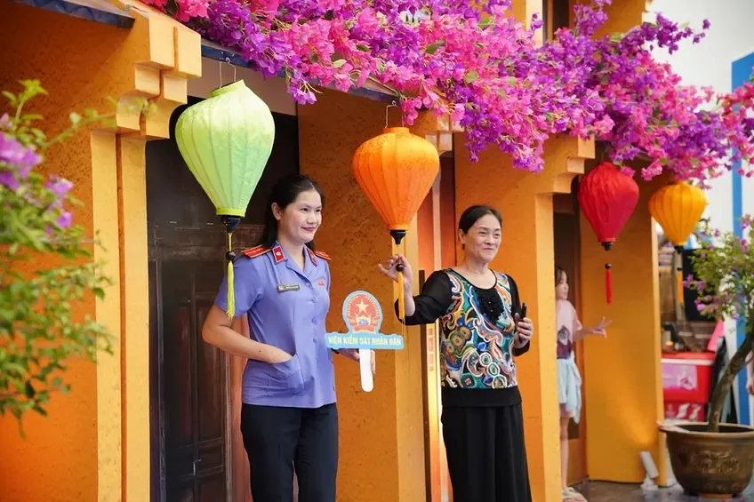 Không gian tái hiện phố cổ Hội An