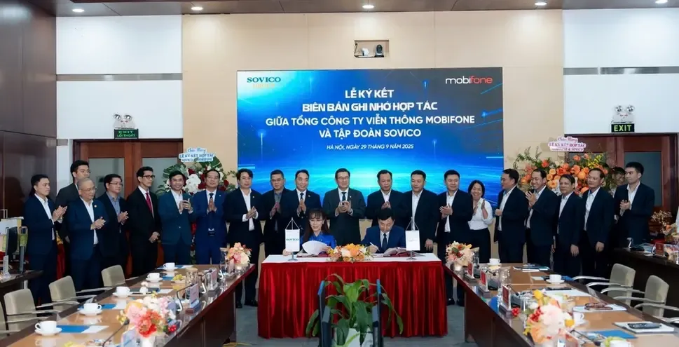 Hợp tác chiến lược giữa MobiFone và SOVICO để phát triển hệ sinh thái công nghệ đa chức năng