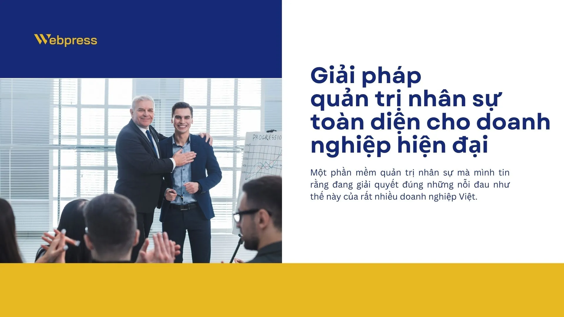 Webpress HRM – Giải pháp quản trị nhân sự toàn diện cho doanh nghiệp hiện đại